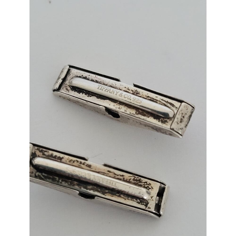 Tiffany And Co. Cufflinks Backs Bullet Style Parts Sterling Silver 925 Vintage